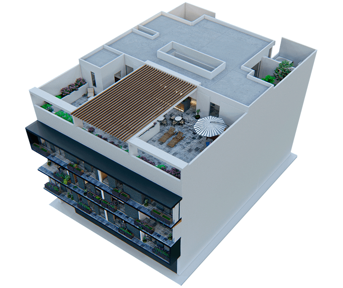 torre ares amplio edificio